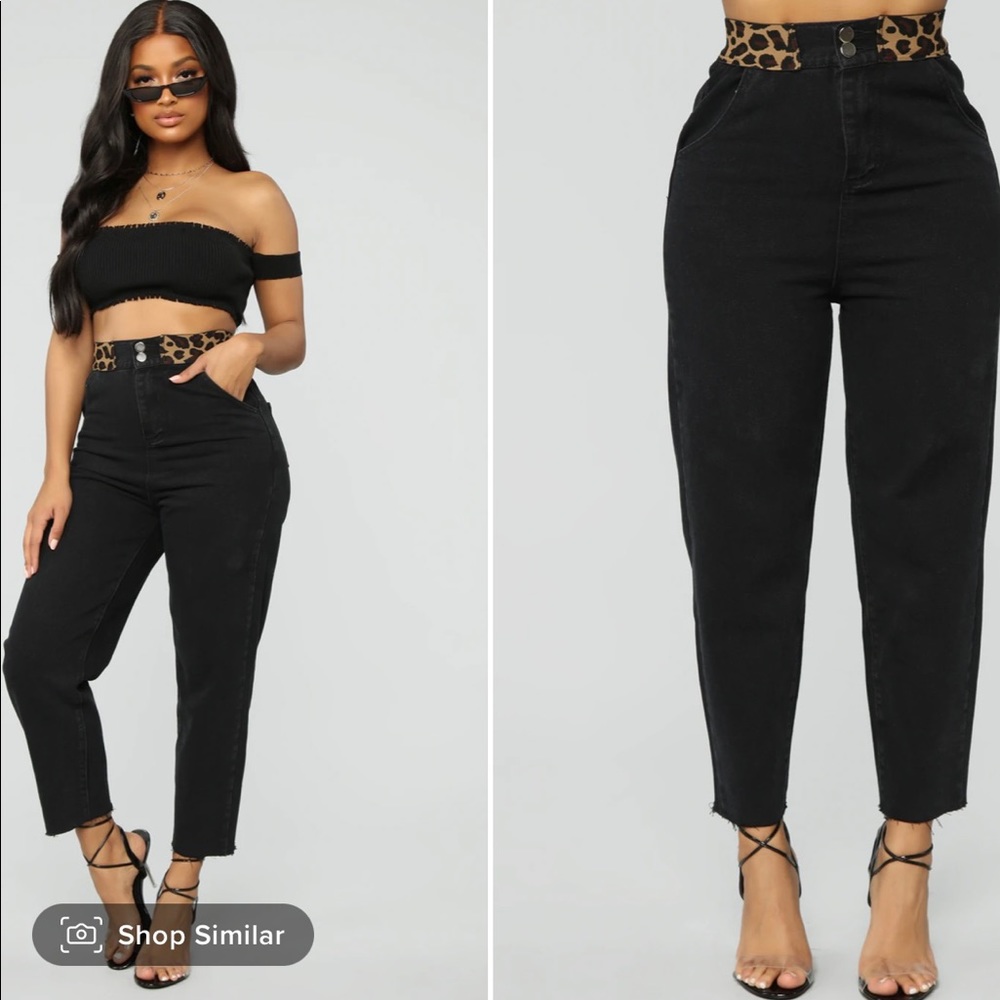 Fashion Nova Jungle Juice Boyfriend Jeans/ Size 11